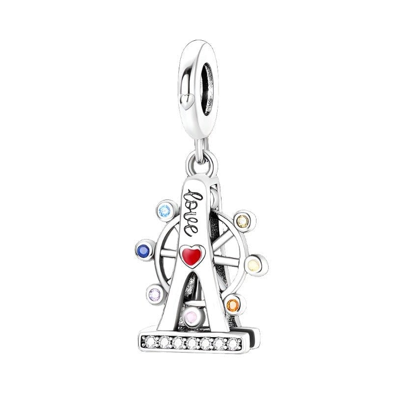 Pangama Jewelry Charm Ferris Wheel Dangle Charm