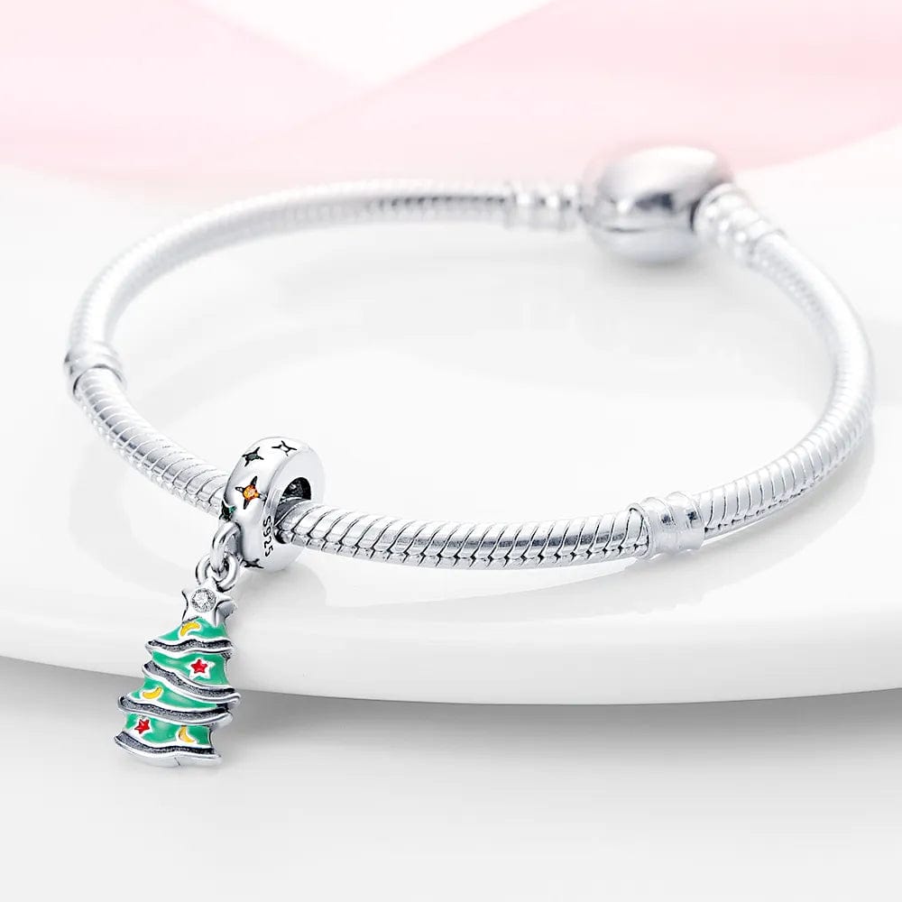 Pangama Jewelry Charm Festive Christmas Tree Charm