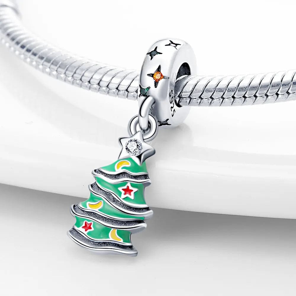 Pangama Jewelry Charm Festive Christmas Tree Charm