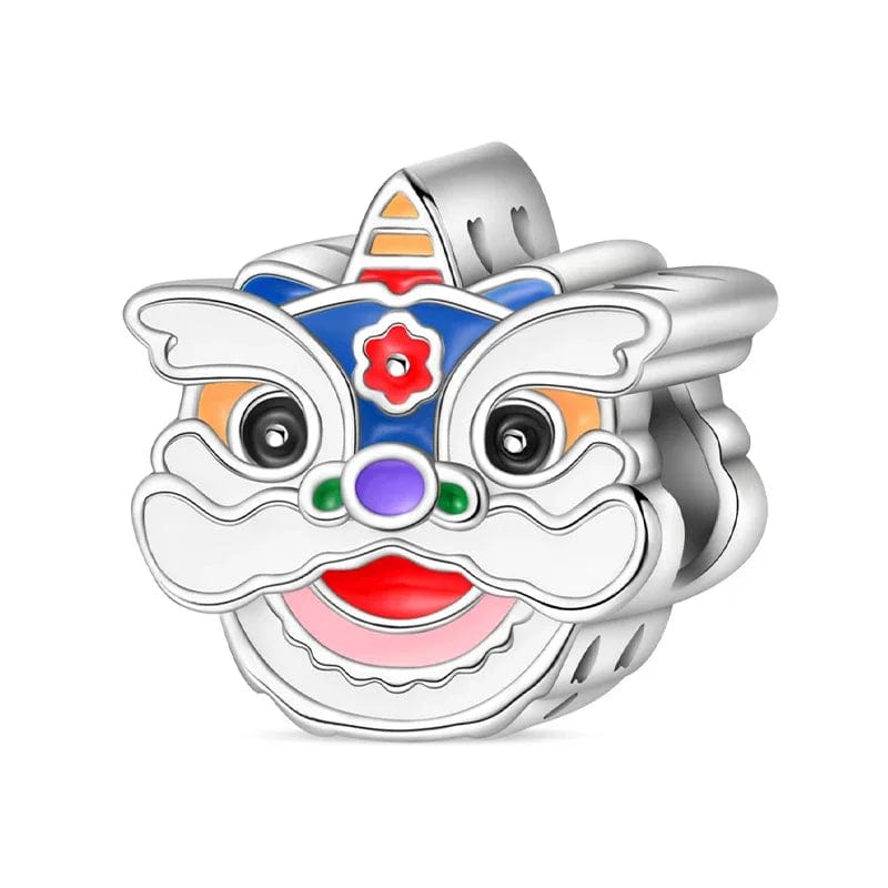 Pangama Jewelry Charm Festive Dragon Mask Charm