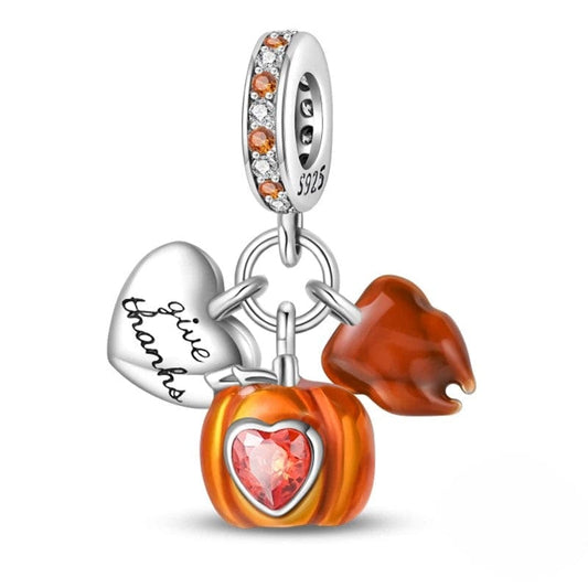 Pangama Jewelry Charm Festive Thanksgiving Trio Charm