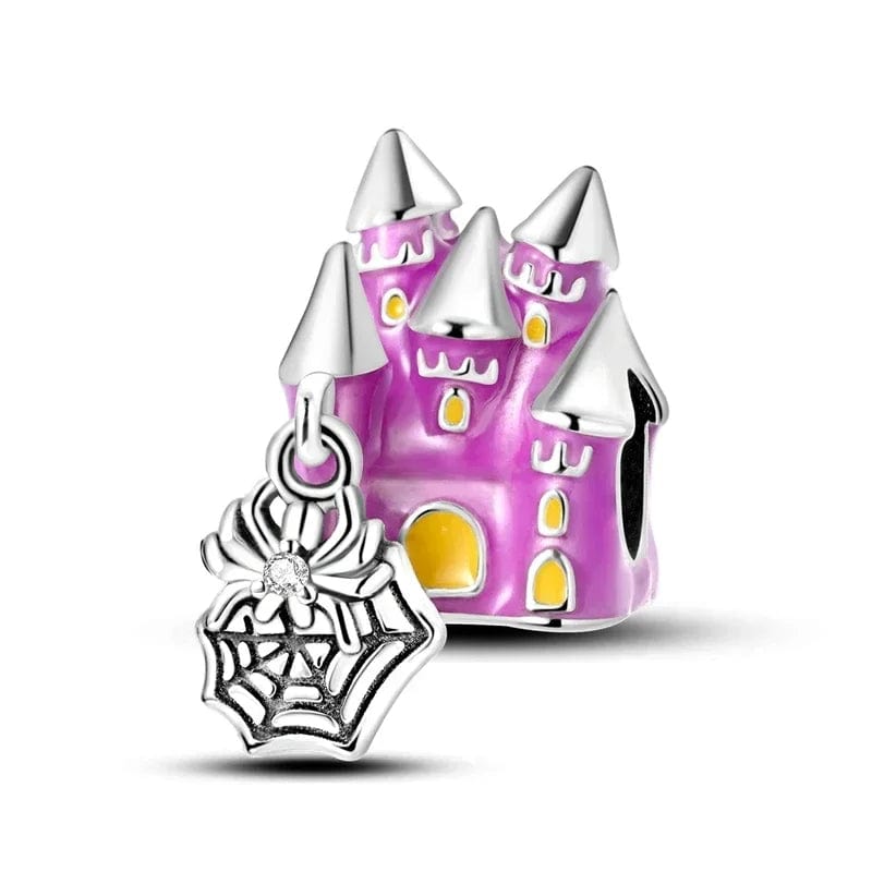 Pangama Jewelry Charm Fluorescent Haunted House Charm