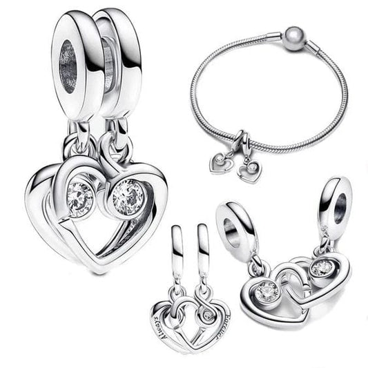 Pangama Jewelry Charm Forever & Always Splittable Dagle Charm