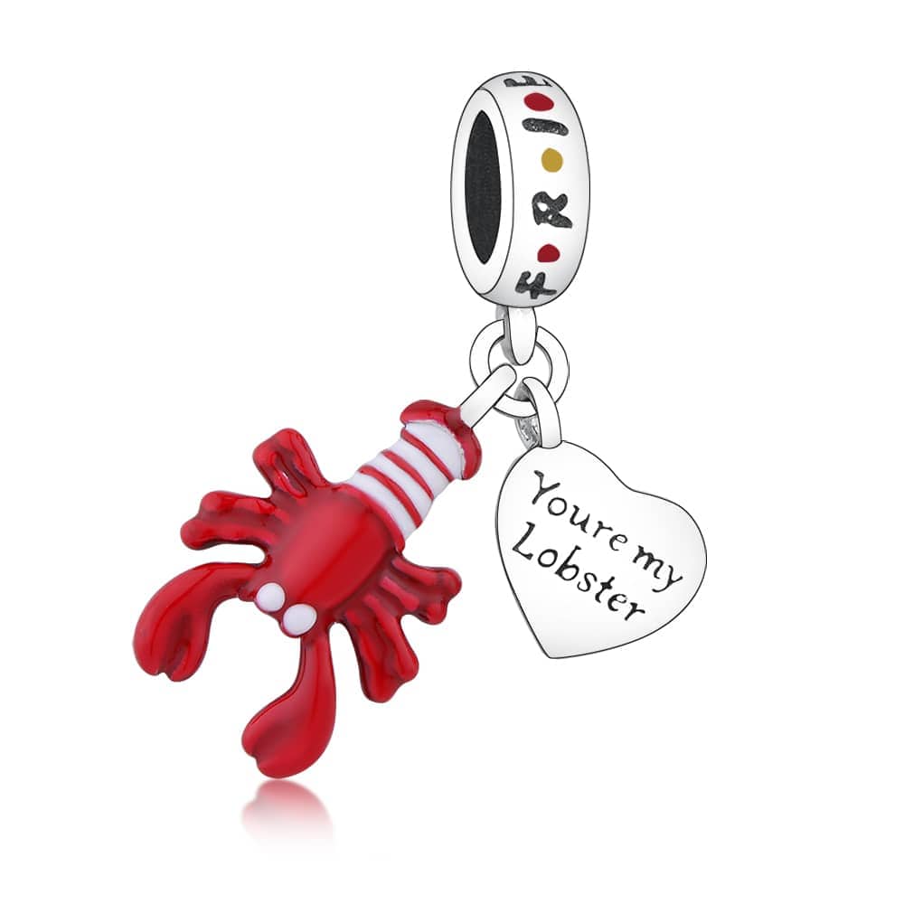 Pangama Jewelry Charm Friends TV Series Lobster Dangle Charm