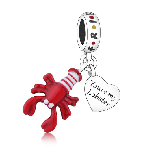 Pangama Jewelry Charm Friends TV Series Lobster Dangle Charm