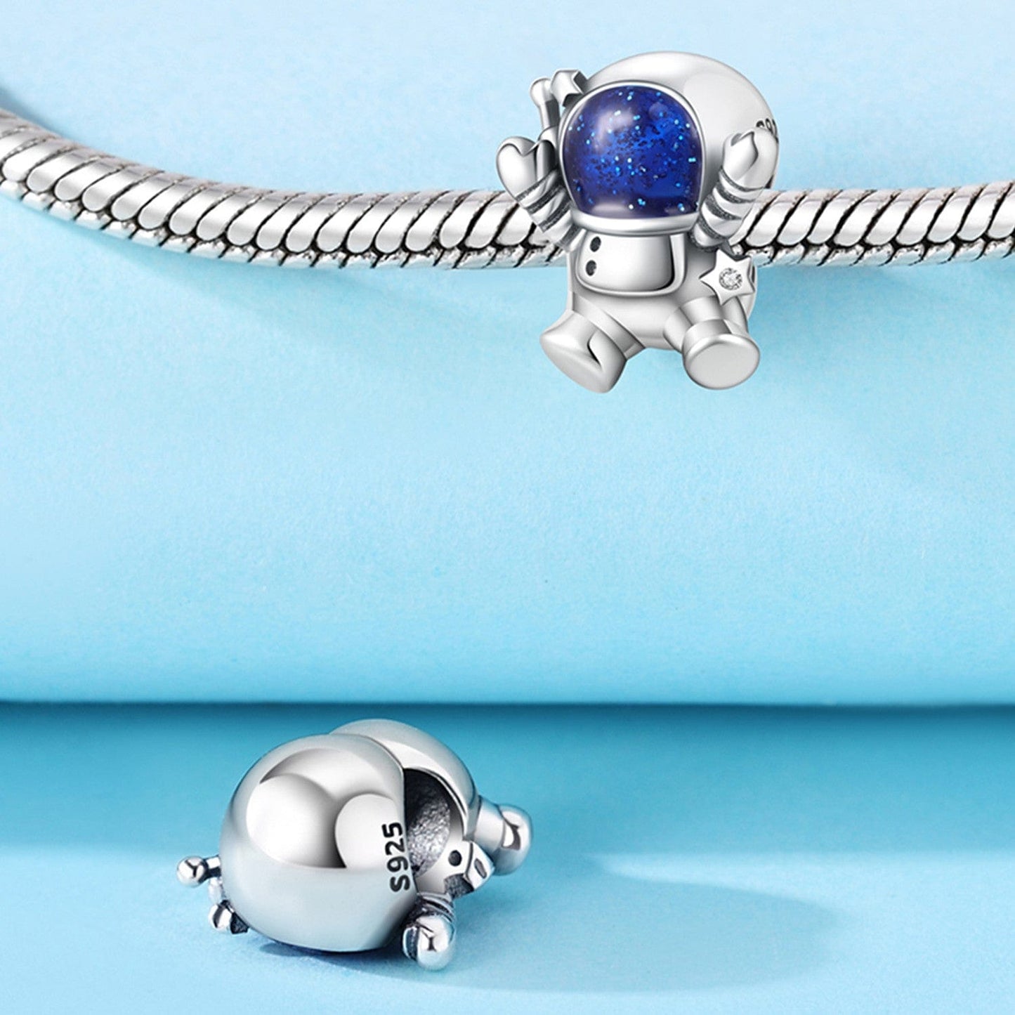 Pangama Jewelry Charm Galaxy Explorer Astronaut Charm