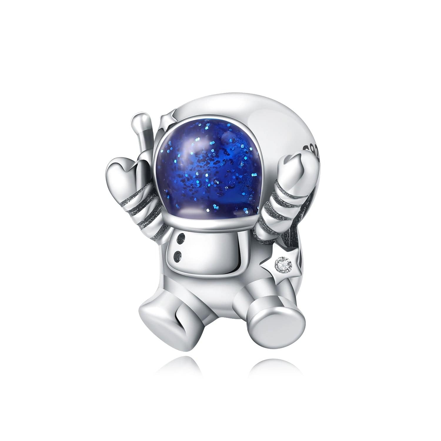 Pangama Jewelry Charm Galaxy Explorer Astronaut Charm