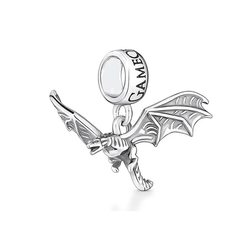 Pangama Jewelry Charm Game of Thrones Dragon Charm