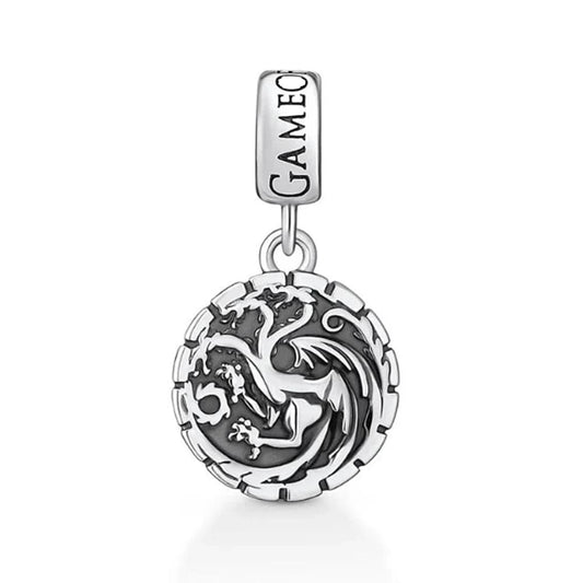 Pangama Jewelry Charm Game of Thrones Dragon Dangle Charm