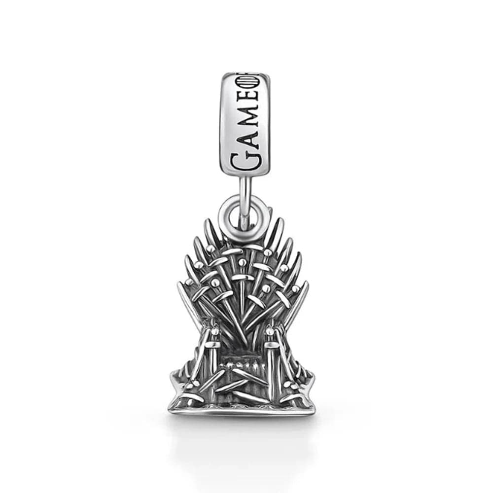 Pangama Jewelry Charm Game of Thrones Iron Throne Charm