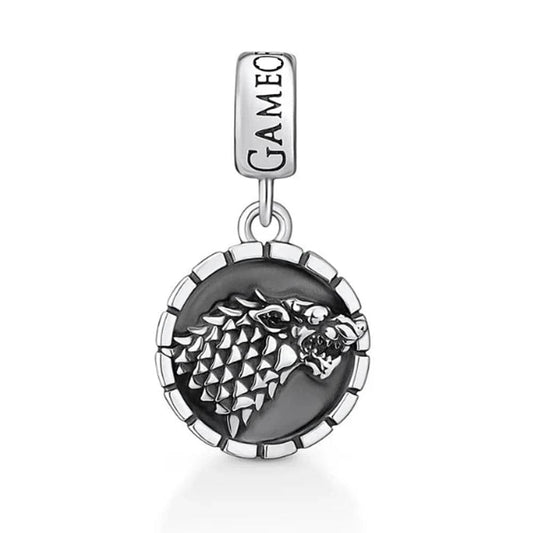 Pangama Jewelry Charm Game of Thrones Wolf Charm