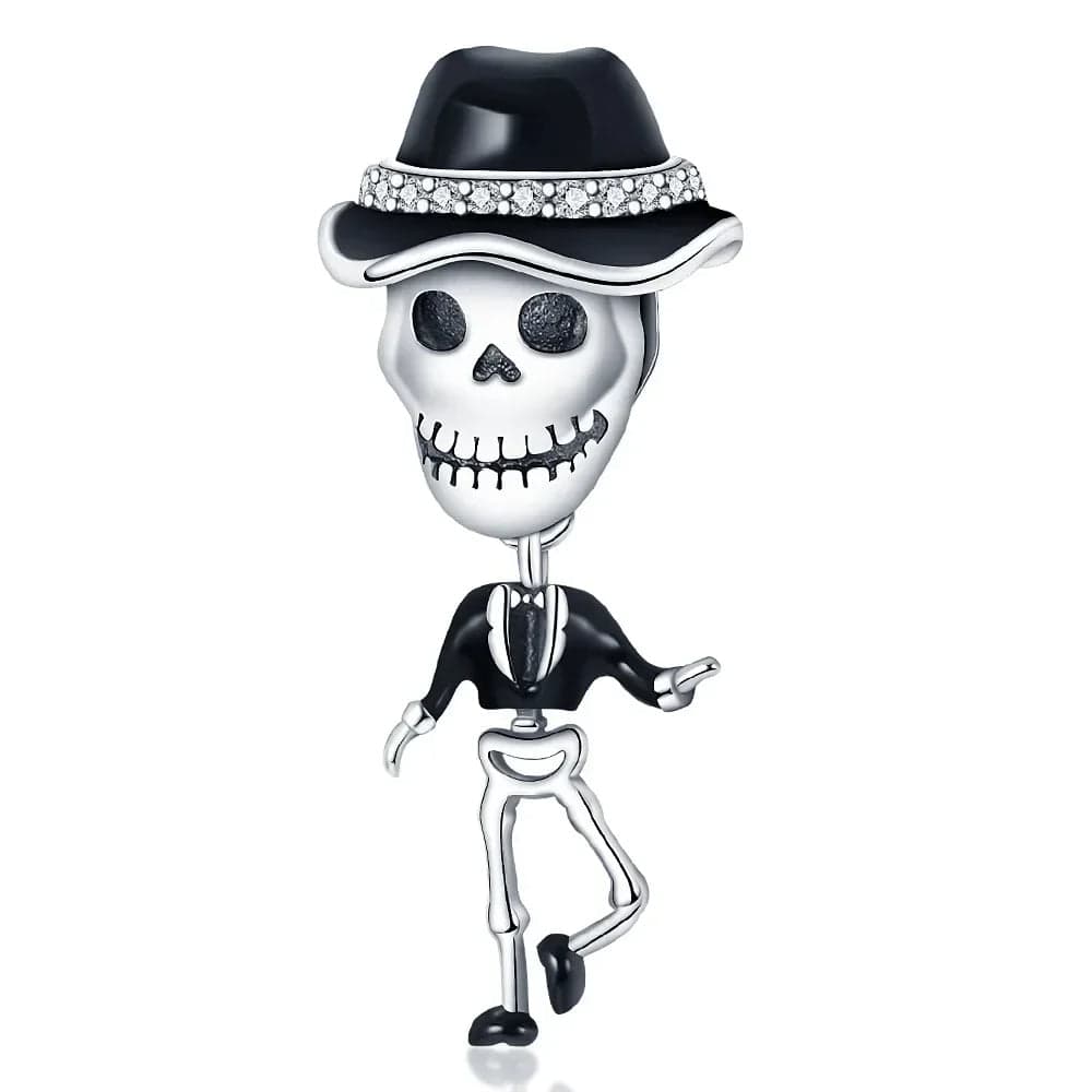 Pangama Jewelry Charm Gentleman Skeleton Charm