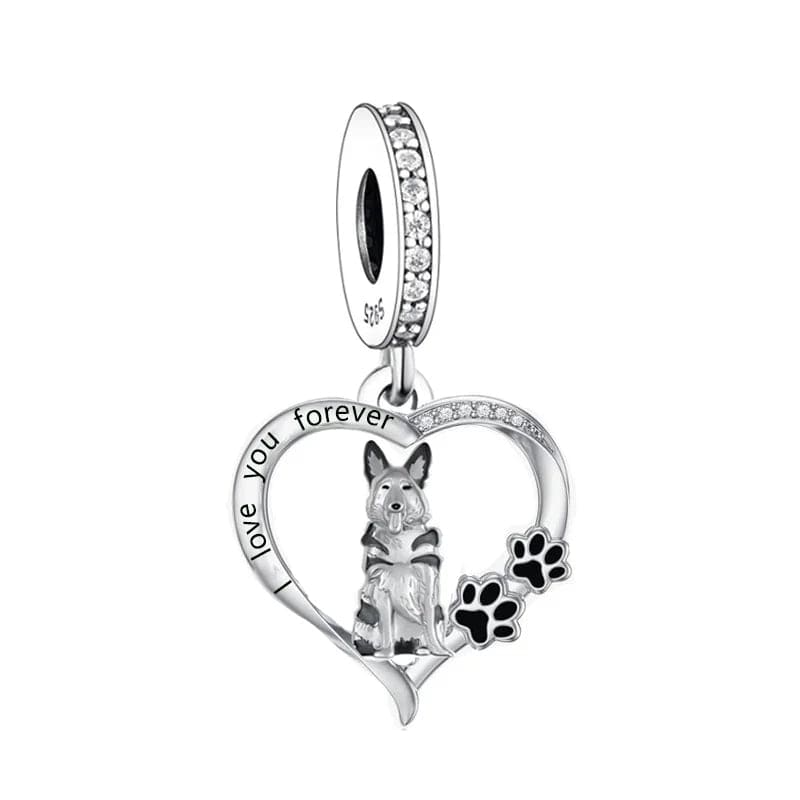 Pangama Jewelry Charm German Shepherd Dog Charm