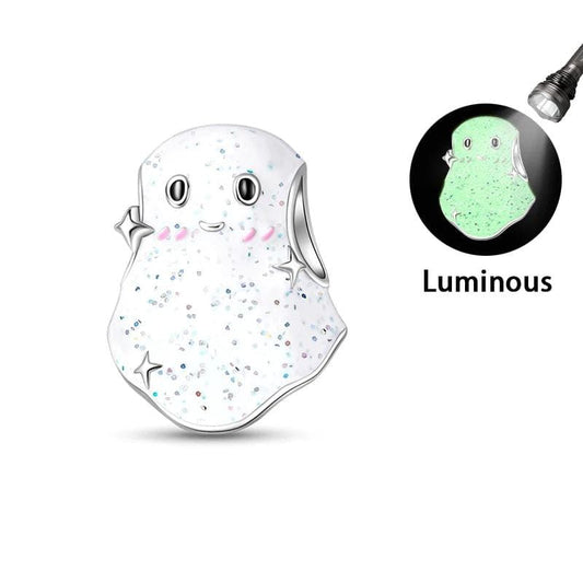 Pangama Jewelry Charm Glow-in-the-Dark Ghost Charm