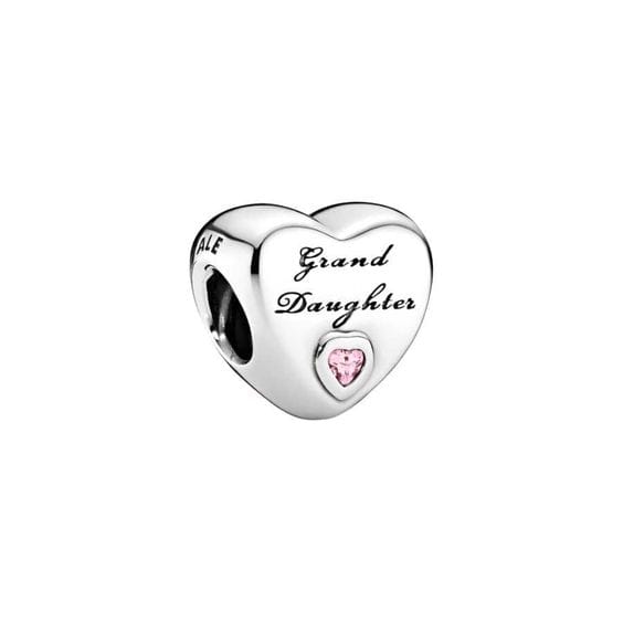 Pangama Jewelry Charm Granddaughter Heart Charm