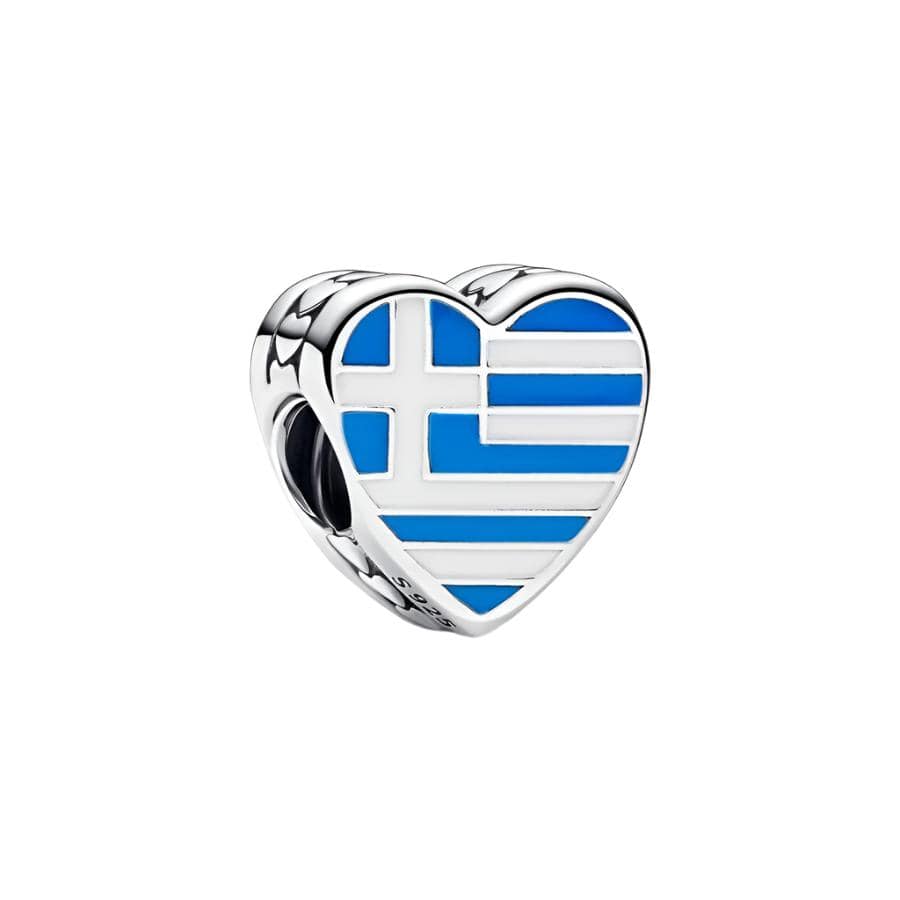 Pangama Jewelry Charm Greece flag