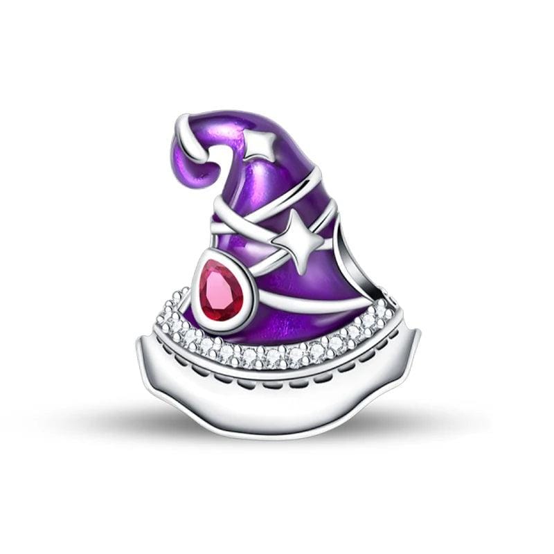 Pangama Jewelry Charm Halloween Witch Hat Charm