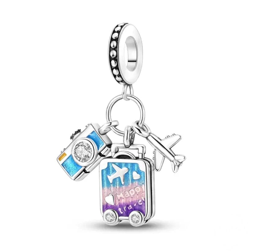 Pangama Jewelry Charm Happy Travel Charm