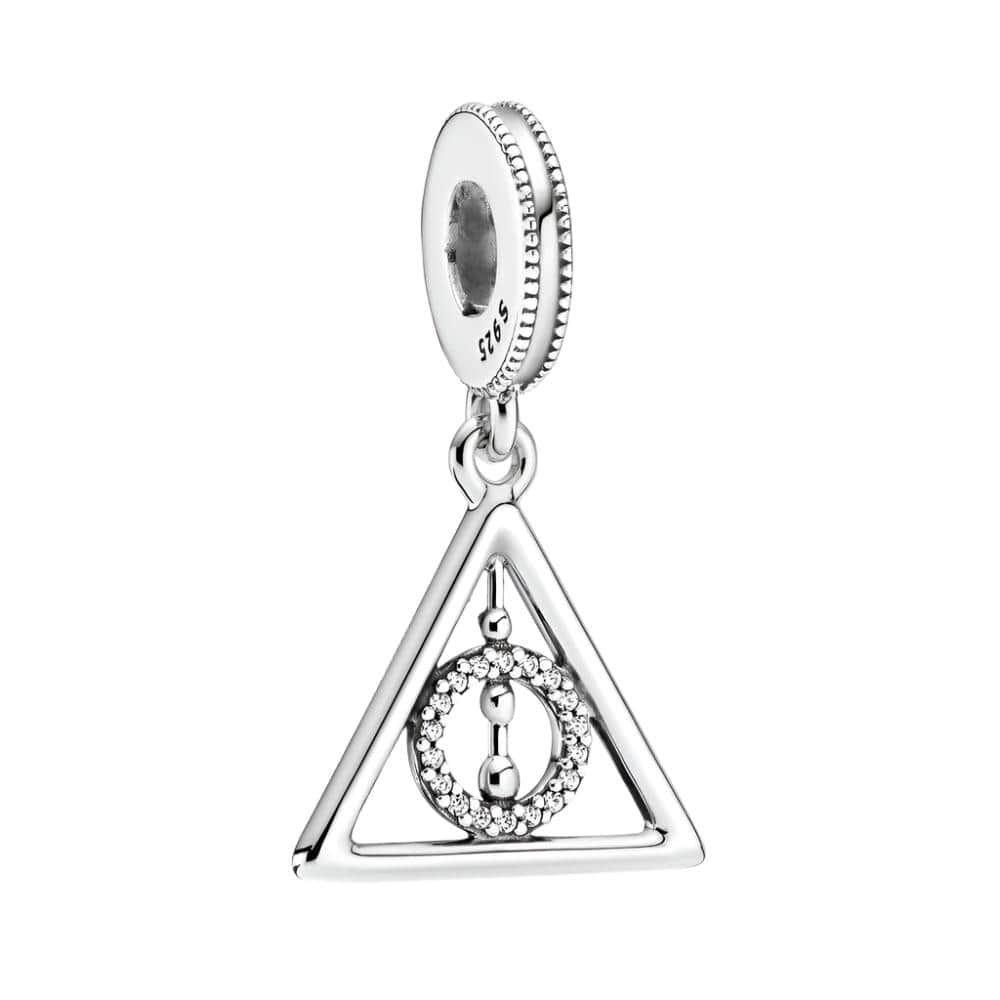 Pangama Jewelry Charm Harry Potter Deathly Hallows Dangle Charm