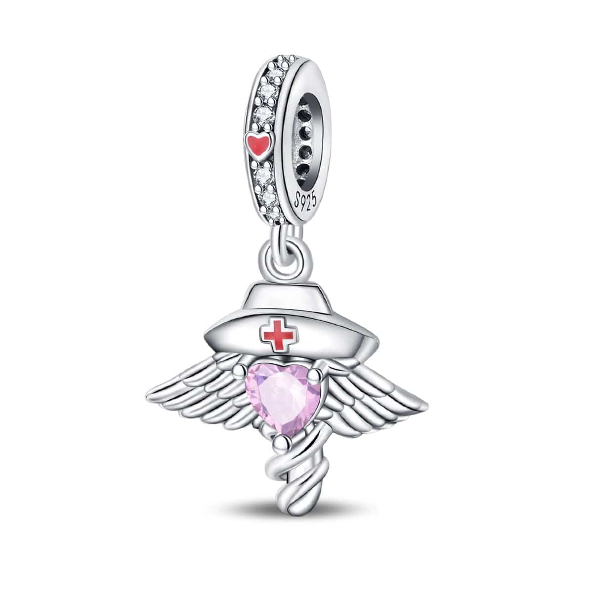 Pangama Jewelry Charm Healing Angel Nurse Charm