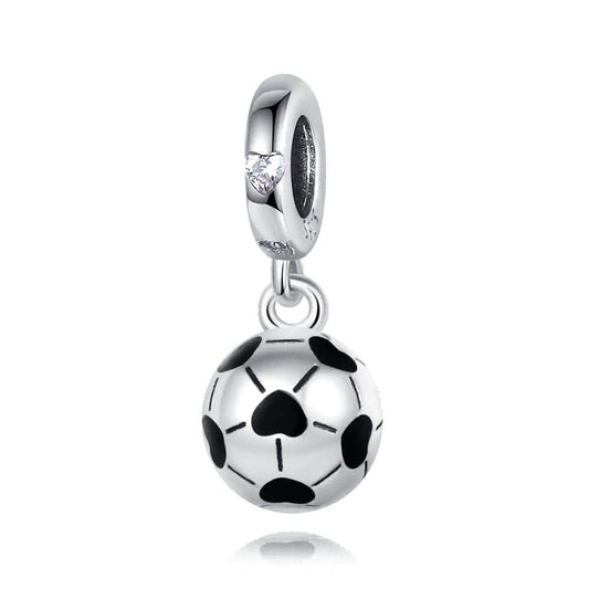 Pangama Jewelry Charm Heart Football Charm