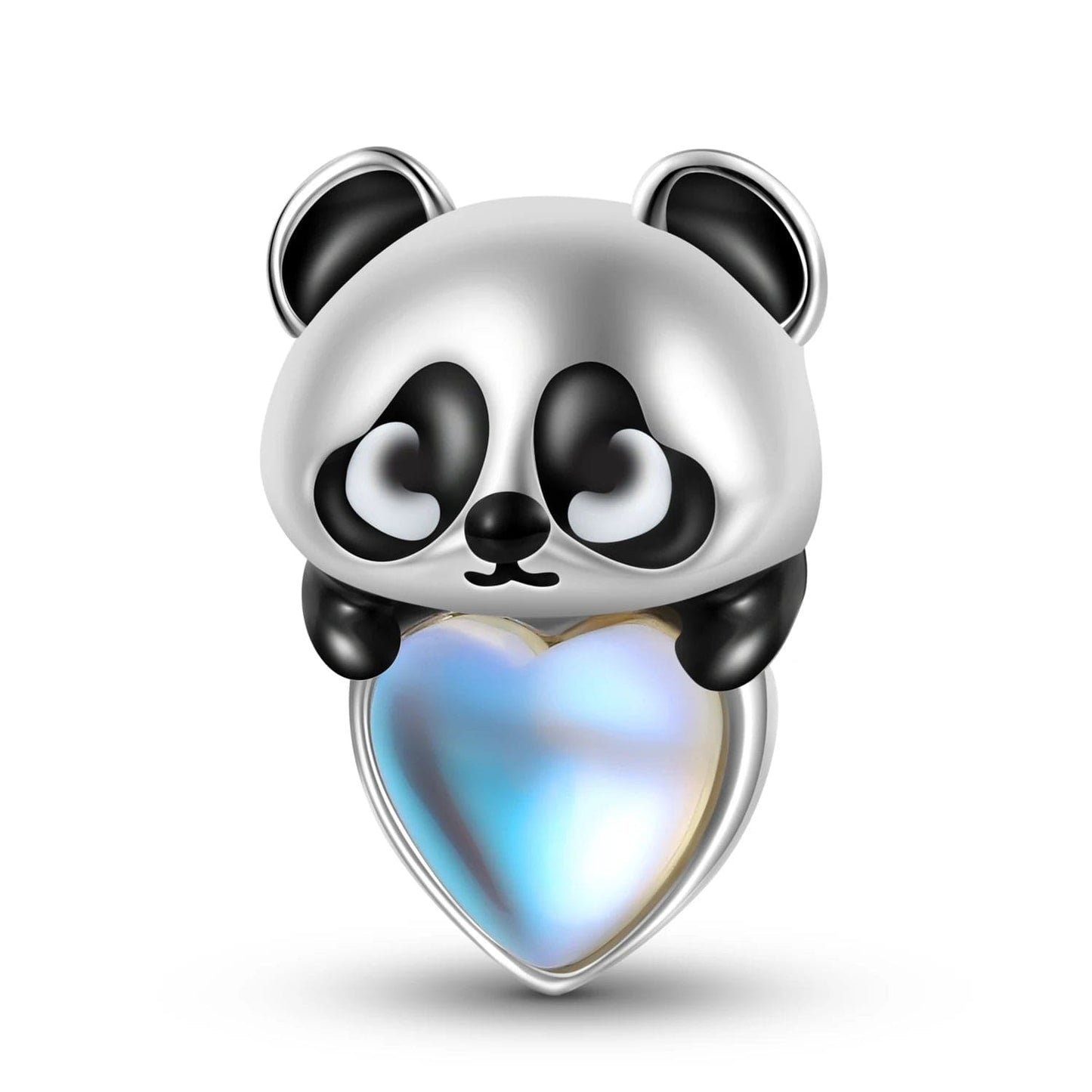 Pangama Jewelry Charm Heart-Hugging Panda Charm