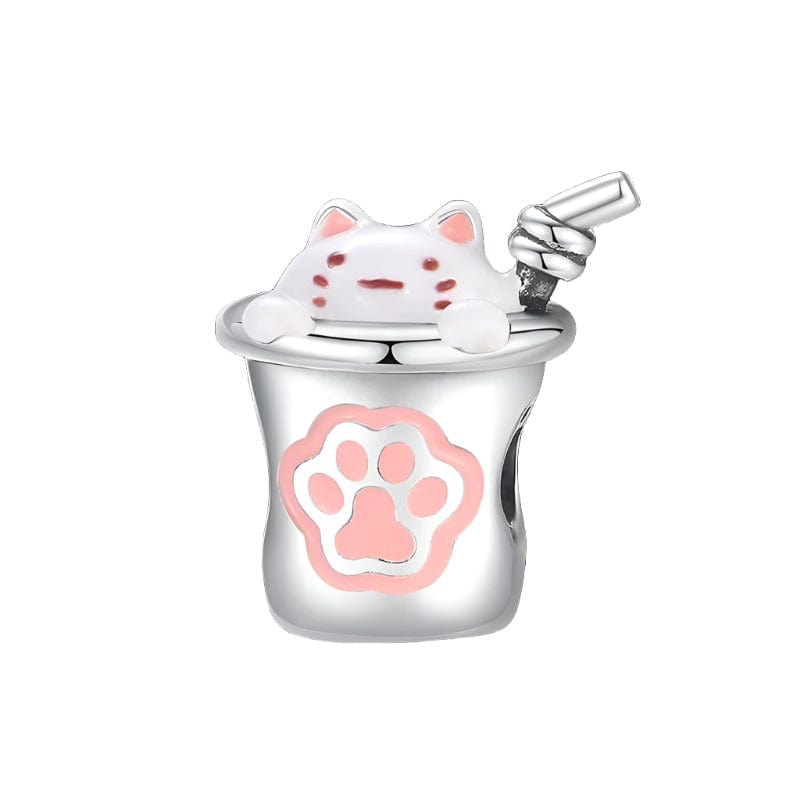 Pangama Jewelry Charm Hello Kitty Coffee Cup Charm