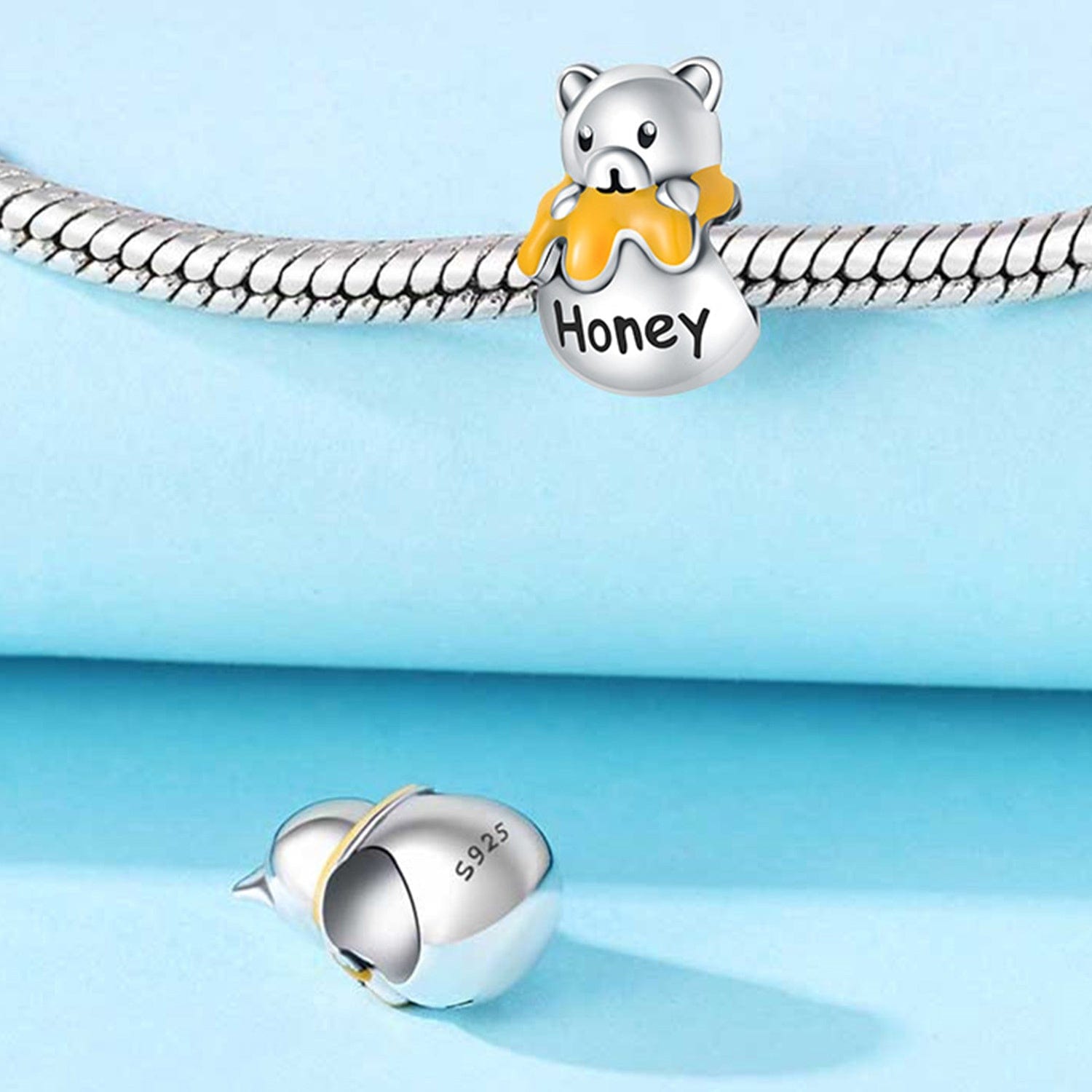 Pangama Jewelry Charm Honey Bear Dangle Charm