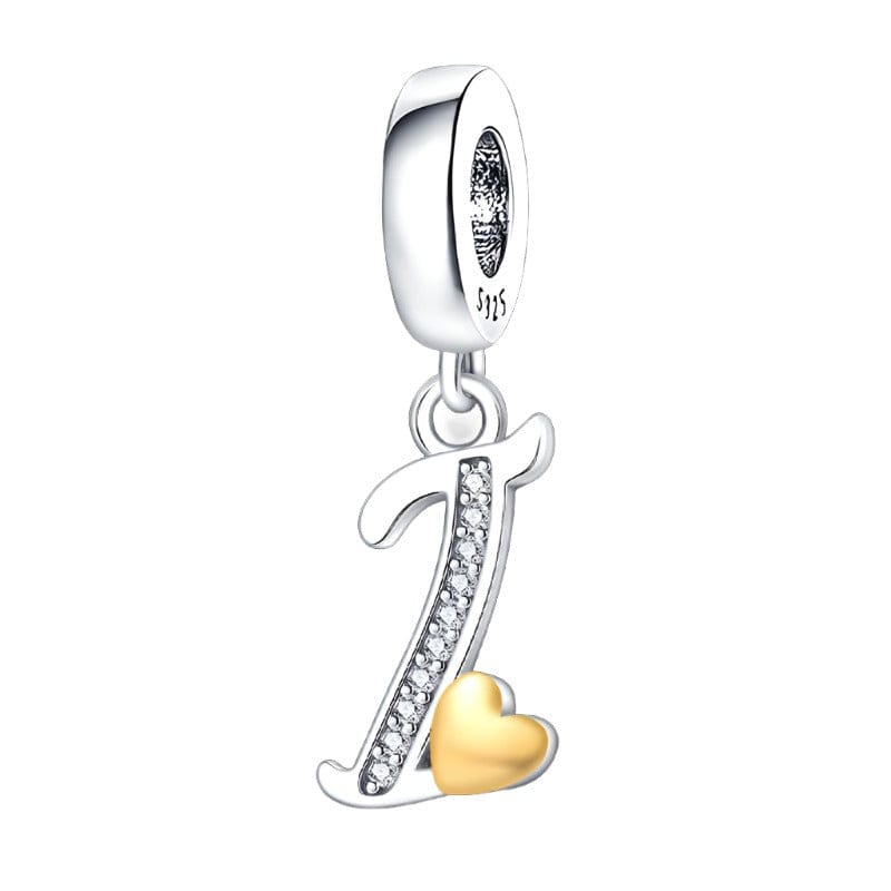 Pangama Jewelry Charm I Letter A~Z Alphabet Charm