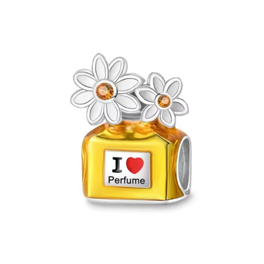 Pangama Jewelry Charm I Love Perfume Bottle Charm