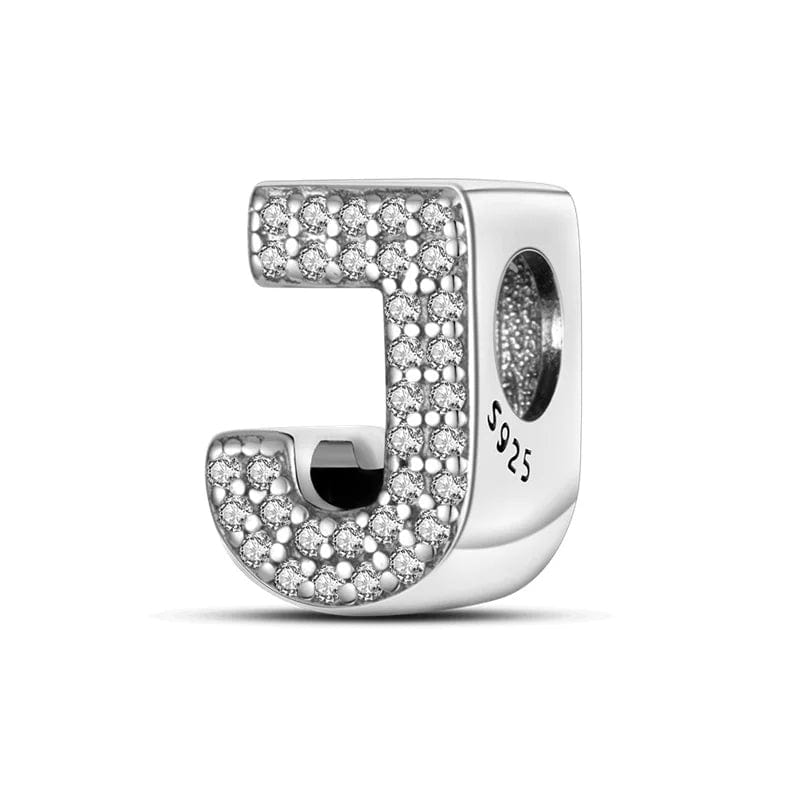 Pangama Jewelry Charm J Letter A~Z Alphabet Charm