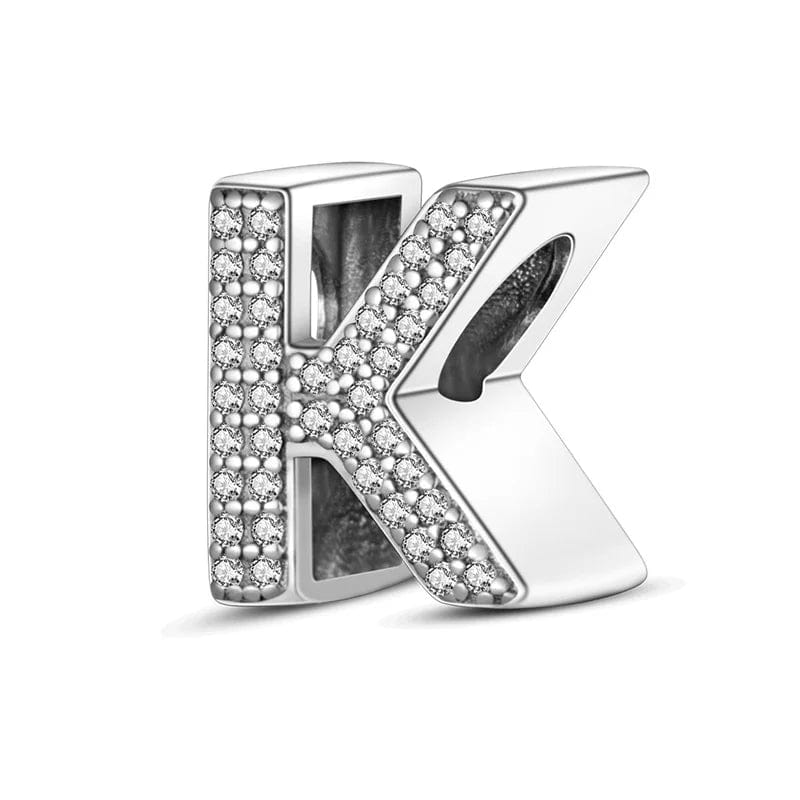 Pangama Jewelry Charm K Letter A~Z Alphabet Charm