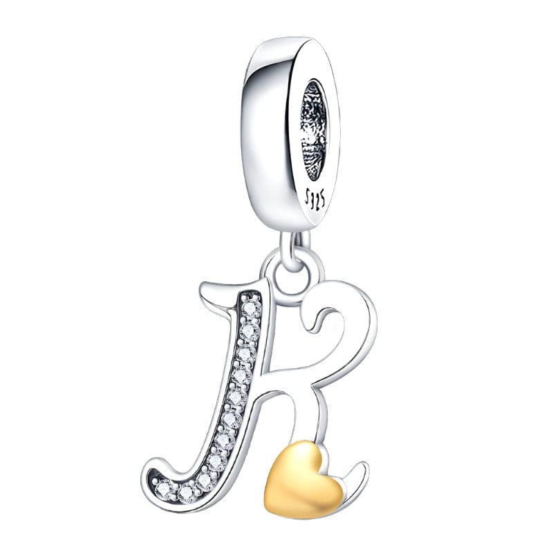 Pangama Jewelry Charm K Letter A~Z Alphabet Charm