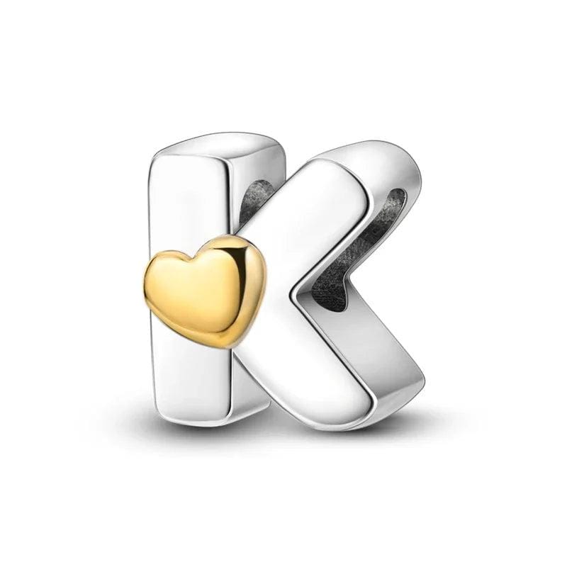 Pangama Jewelry Charm K Letter A~Z Alphabet Charm