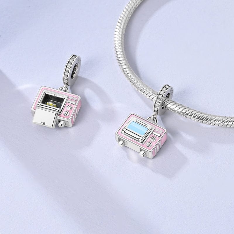 Pangama Jewelry Charm Kitchen Pink Oven Charm