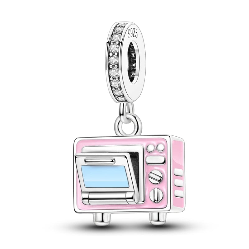 Pangama Jewelry Charm Kitchen Pink Oven Charm