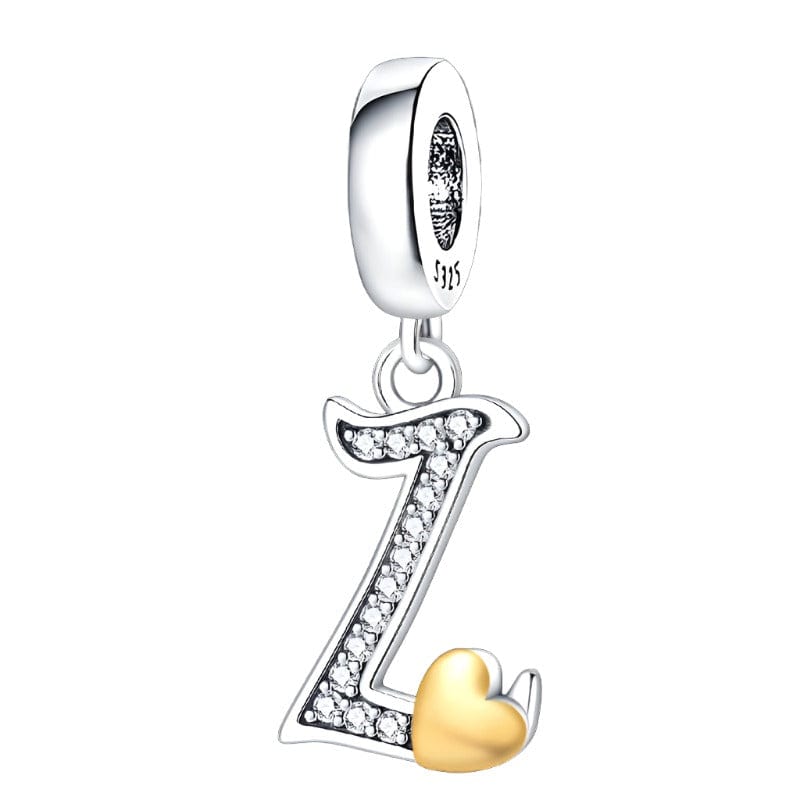 Pangama Jewelry Charm L Letter A~Z Alphabet Charm