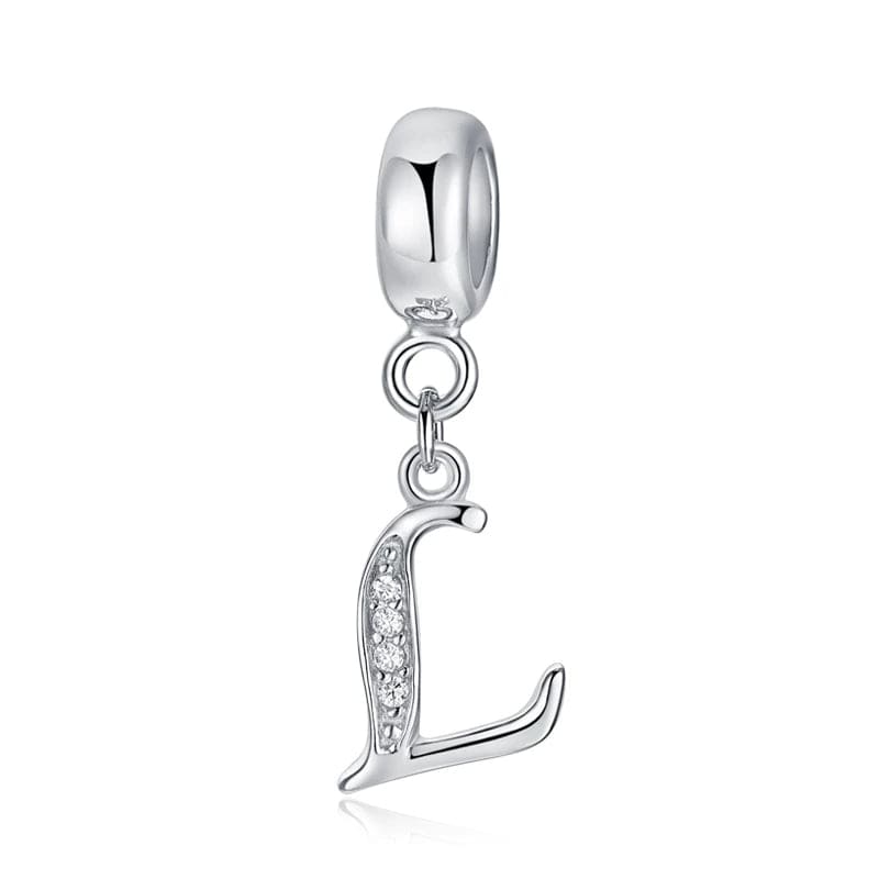 Pangama Jewelry Charm L Letter A~Z Alphabet Charm