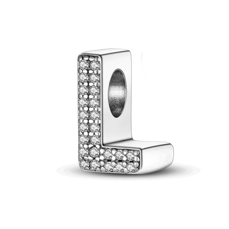 Pangama Jewelry Charm L Letter A~Z Alphabet Charm