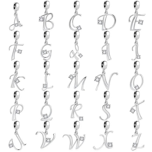 Pangama Jewelry Charm Letter A~Z Alphabet Charm