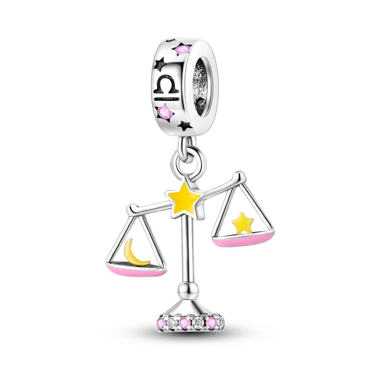 Pangama Jewelry Charm Libra Astrology Signs Zodiac Constellation Charms