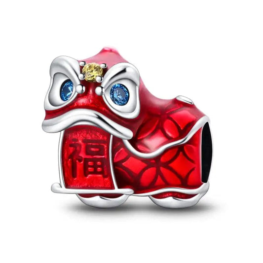 Pangama Jewelry Charm Lion Dance Charm