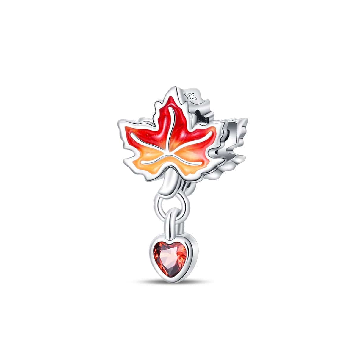 Pangama Jewelry Charm Maple Leaf Dangle Charm