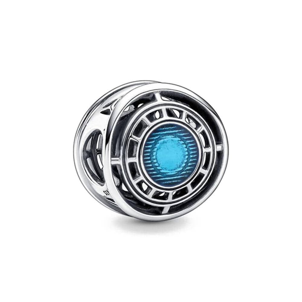 Pangama Jewelry Charm Marvel The Avengers Iron Man Arc Reactor Charm