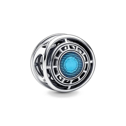 Pangama Jewelry Charm Marvel The Avengers Iron Man Arc Reactor Charm