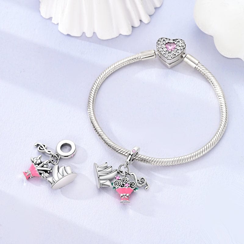 Pangama Jewelry Charm Melodic Bouquet & Bloom Charm