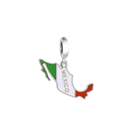 Pangama Jewelry Charm Mexico Map Dangle Charm