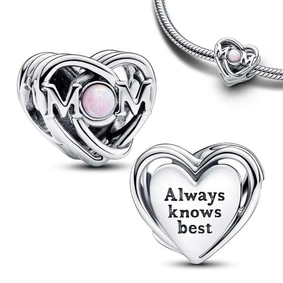 Pangama Jewelry Charm Mom Always Knows Best Charm