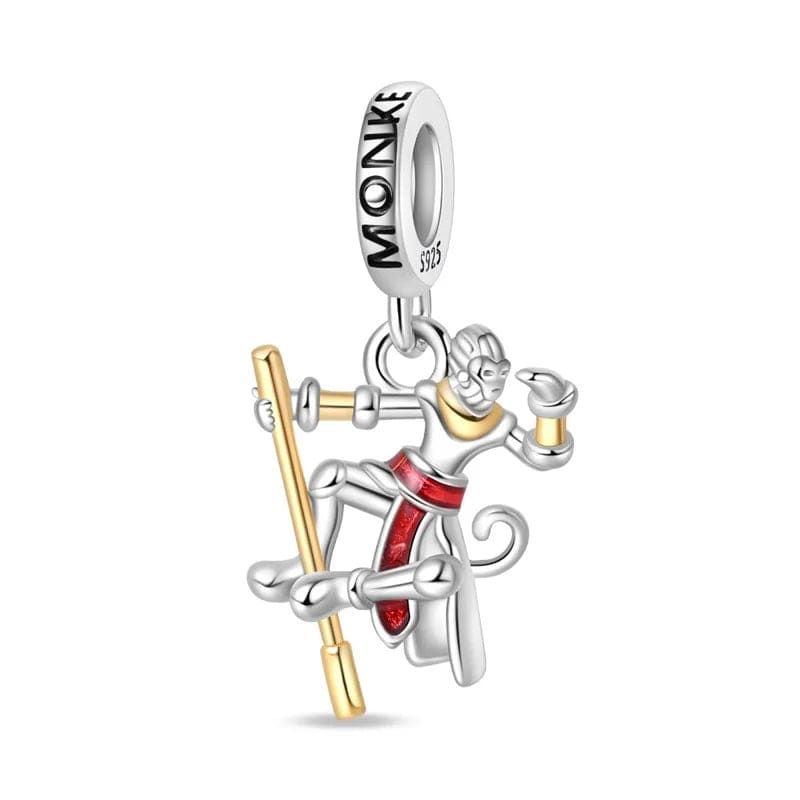 Pangama Jewelry Charm Monkey King Wukong Dangle Charm