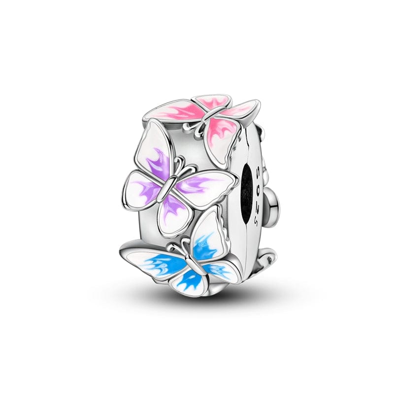 Pangama Jewelry Charm Multicolour Butterfly Clip Charm